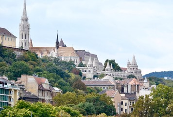 Fototapeta na wymiar Castle District Budapest Hungary