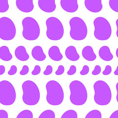 Colorful Hand-painted Aligned polka dot pattern variation