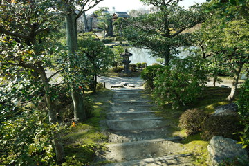 Fototapeta na wymiar 京都のお庭