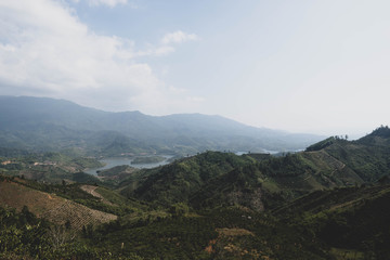 Naklejka premium mountainous 