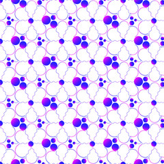 Minimal dynamic gradient on classic blue and Fluorescent pink pattern. Geometric Backdrop for Poster, Modern abstract cover. Brochure, card, Pattern printed shirt. Wrapping paper