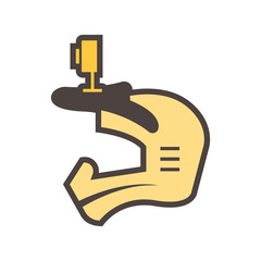 helmet camera icon