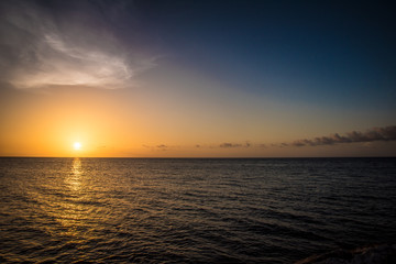 Tropical Island Sunset 