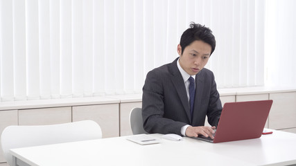 Fototapeta premium 男性 ビジネス