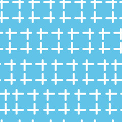 Obraz premium White Hand painted simple rectangular pattern variation