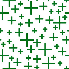 Colorful Hand painted simple rectangular pattern variation