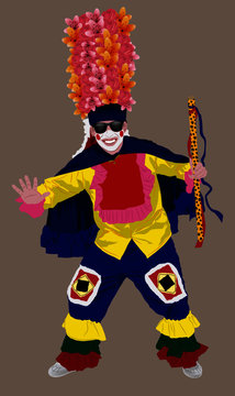 mono cuco carnavalero