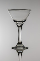 creative wine glass photography with white background