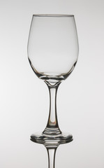 creative wine glass photography with white background