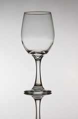 creative wine glass photography with white background