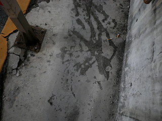 コンクリートの床のテクスチャ