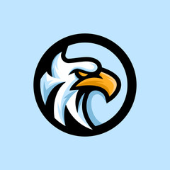 Eagle Mascot Logo Design