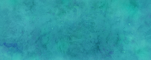 old blue green paper background with marbled vintage texture in elegant website or textured paper design, distressed watercolor painting with paint spatter