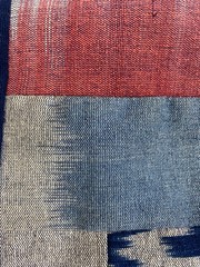 Indigo dye pattern calico cotton natural color from Sakon Nakhon province Thailand