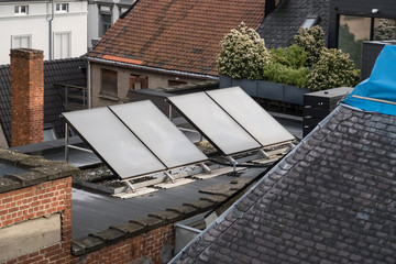 the solar panels