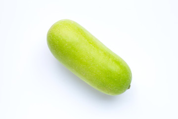 Winter melon on white background.