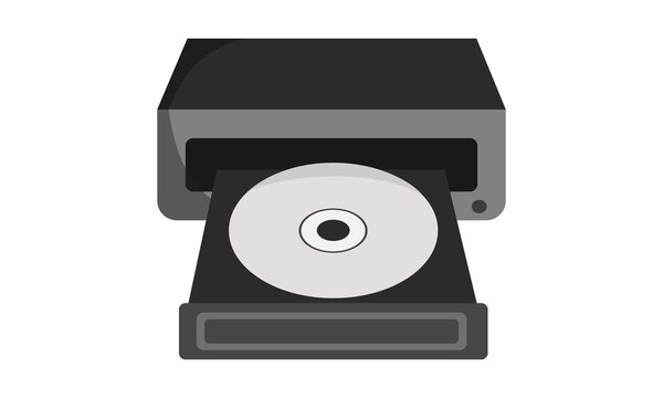 recommend clip art: CD-ROM icon for data storage and media access