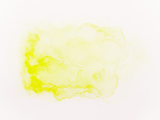 水彩 黄色