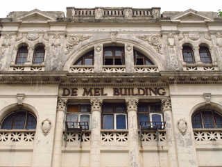 Fototapeta na wymiar The vintage building in Colombo, Sri Lanka