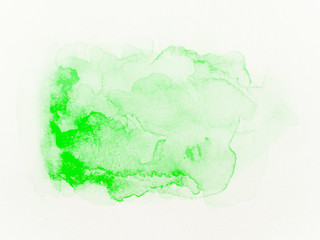 Obraz premium 水彩 緑