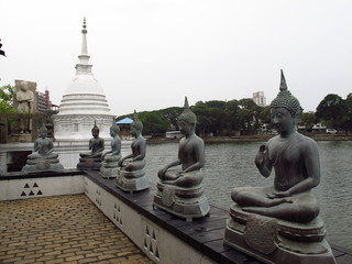 Seema Malakaya Temple in Colombo, Sri Lanka