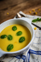 Corn cream soup