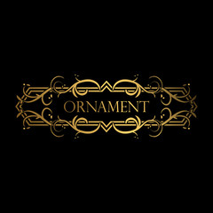 Premium Logo Luxury with Ornament Style