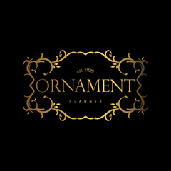 Premium Logo Luxury with Ornament Style