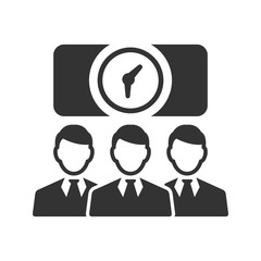 Business event schedule icon