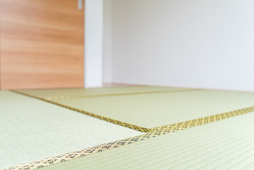 日本住宅の和室　畳のある部屋