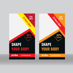 Business Roll Up Banner Template