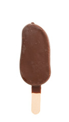 ice cream on a stick isolated