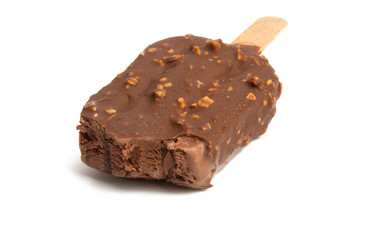 ice cream on a stick isolated