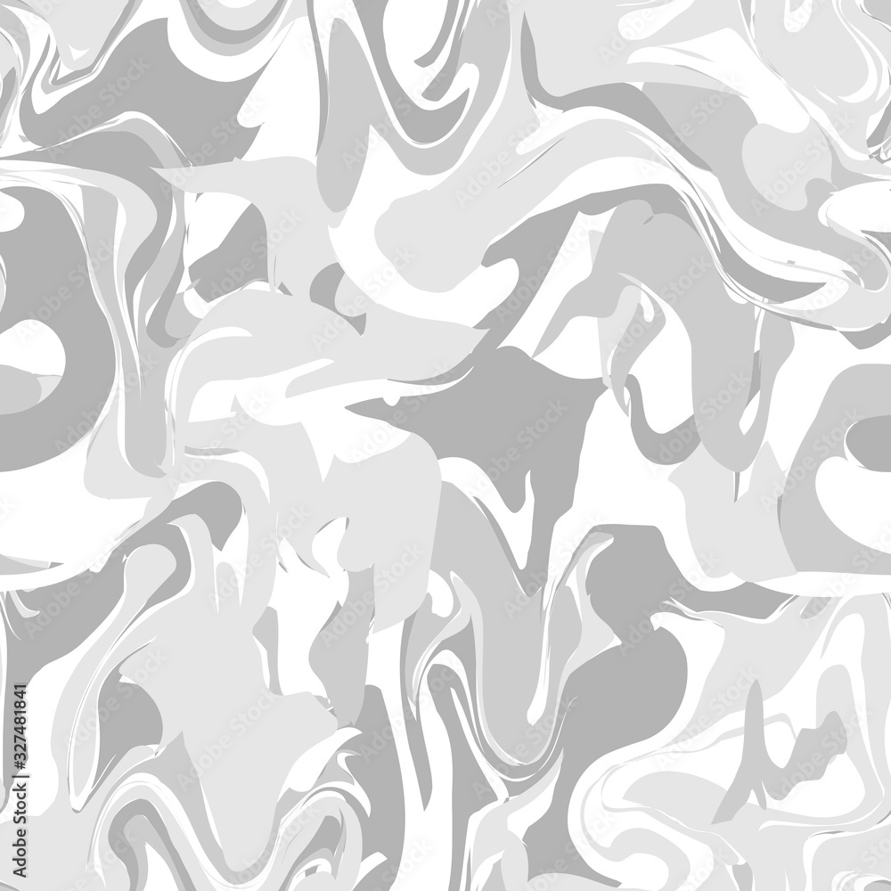 Wall mural Seamless urban fashion winter camouflage. Seamless vector camouflage pattern