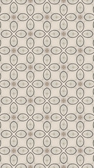 Naklejka premium Geometrically prepared seamless pattern work (Star, Triangle, Quadrangular, Square, Metal Color, Wooden Floor, Black and White, Tiles, Industrial, Flower, Nature)