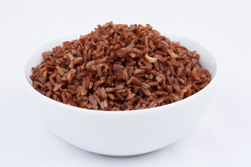 A Bowl with Red Rice
