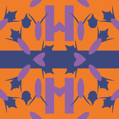 Abstract seamless colourful pattern geometric backgrounds vector design