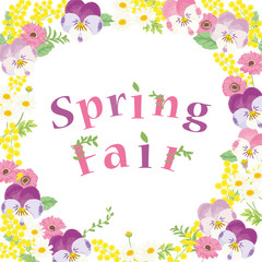 スプリングフェアー　ポスター