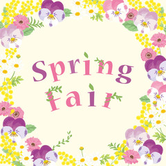 スプリングフェアー　ポスター