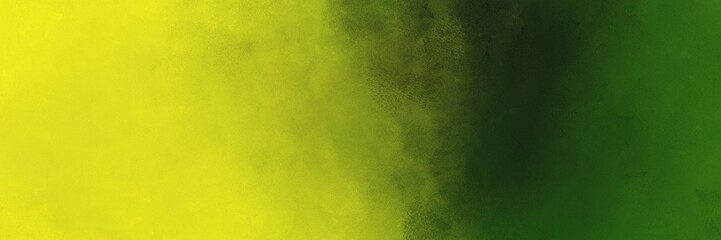 vintage abstract painted background with very dark green, gold and dark olive green colors and space for text or image. can be used as header or banner