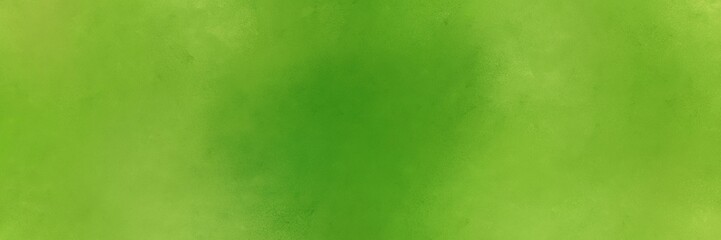 abstract painting background texture with moderate green, dark green and yellow green colors and space for text or image. can be used as horizontal background graphic