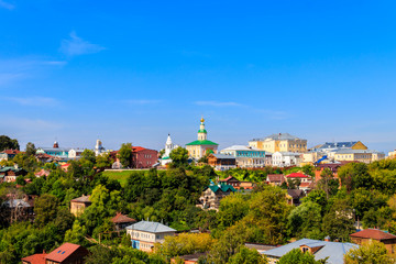 Fototapeta na wymiar View of the Vladimir city in Russia