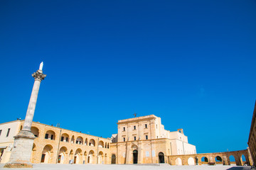Fototapeta premium Sanctuary of Santa Maria di Leuca, Salento, Apulia, Italy