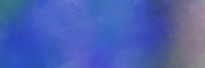 steel blue and light slate gray colored vintage abstract painted background with space for text or image. can be used as horizontal background texture