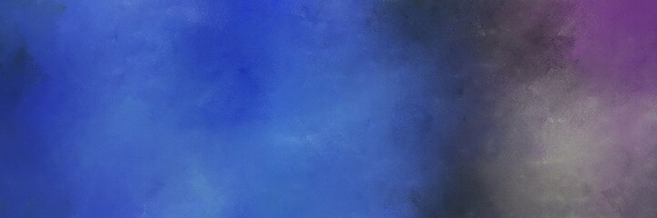 vintage abstract painted background with steel blue, dark slate gray and dim gray colors and space for text or image. can be used as horizontal header or banner orientation