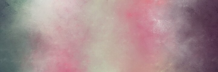 abstract painting background graphic with rosy brown, old mauve and dim gray colors and space for text or image. can be used as horizontal header or banner orientation