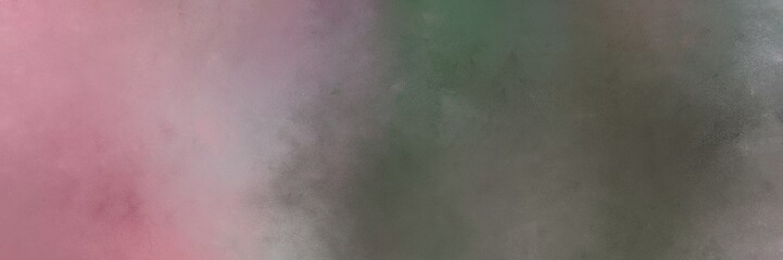 abstract painting background graphic with dim gray, rosy brown and gray gray colors and space for text or image. can be used as horizontal header or banner orientation