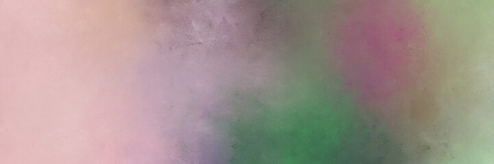 gray gray, baby pink and sea green color background with space for text or image. vintage texture, distressed old textured painted design. can be used as header or banner