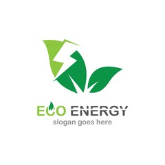 Eco energy icon