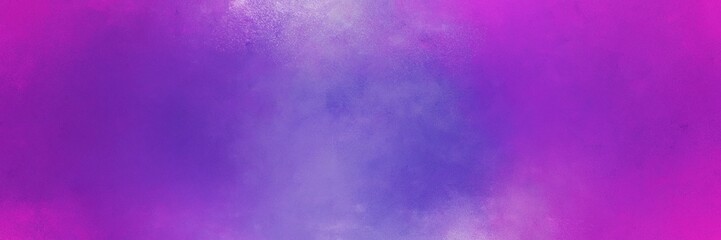moderate violet and medium purple color background with space for text or image. vintage texture, distressed old textured painted design. can be used as horizontal background graphic
